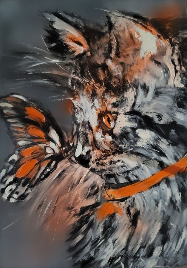 ArteDiAlina.com painting: Sound of Silence